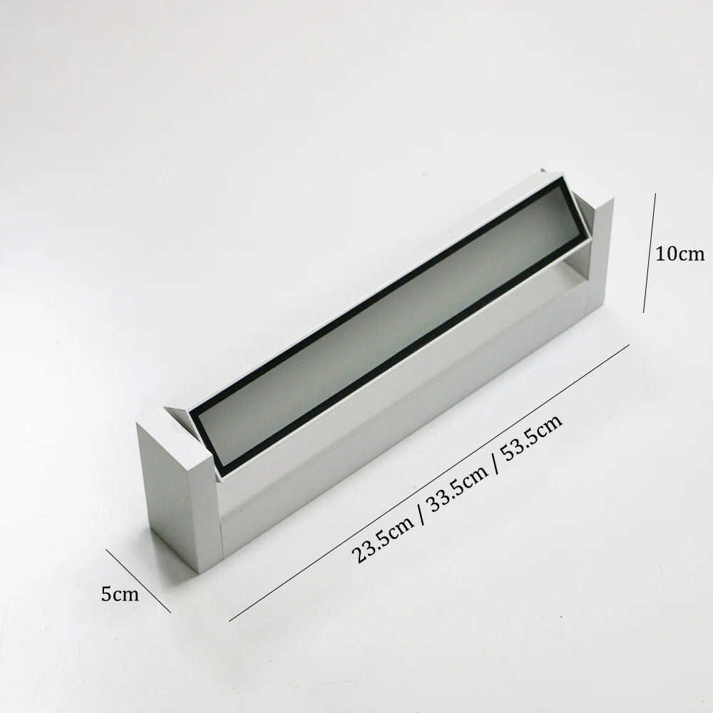 lampe murale moderne led ip65 noir blanc 2492000lm 110240v aluminium hydrofuge