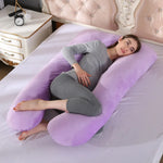 coussin maternité mousse mémoire forme gris uni confort lit sommeil