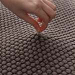 matelas pliable épais matelassé gris texture moderne automne hiver polyester