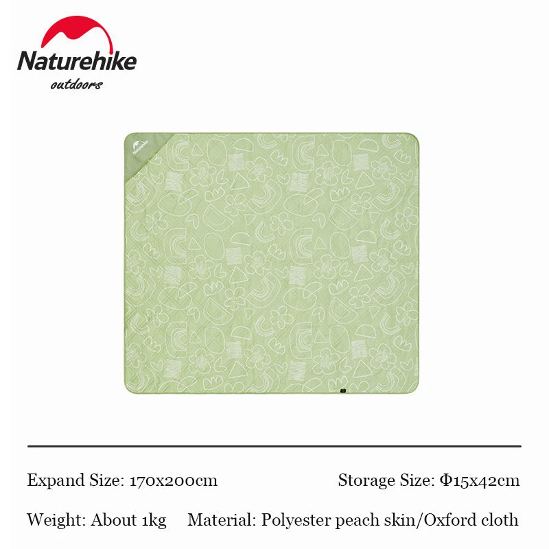 tapis pique nique imperméable motif floral toile veloutée sol moderne portable extérieur plage camping