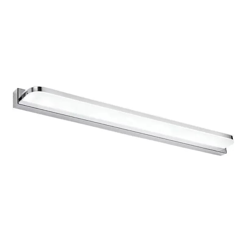 lampe salle bain moderne blanc chrome acier inoxydable fixée mur éclairage quotidien chambre coucher