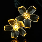 décorations noël fleurs transparentes petals modernes 100 pièces silicone souple LED vacances chambre