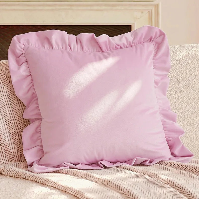 coussins décoratifs motifs floraux nordique poly coton modernes 30x50cm 45x45cm