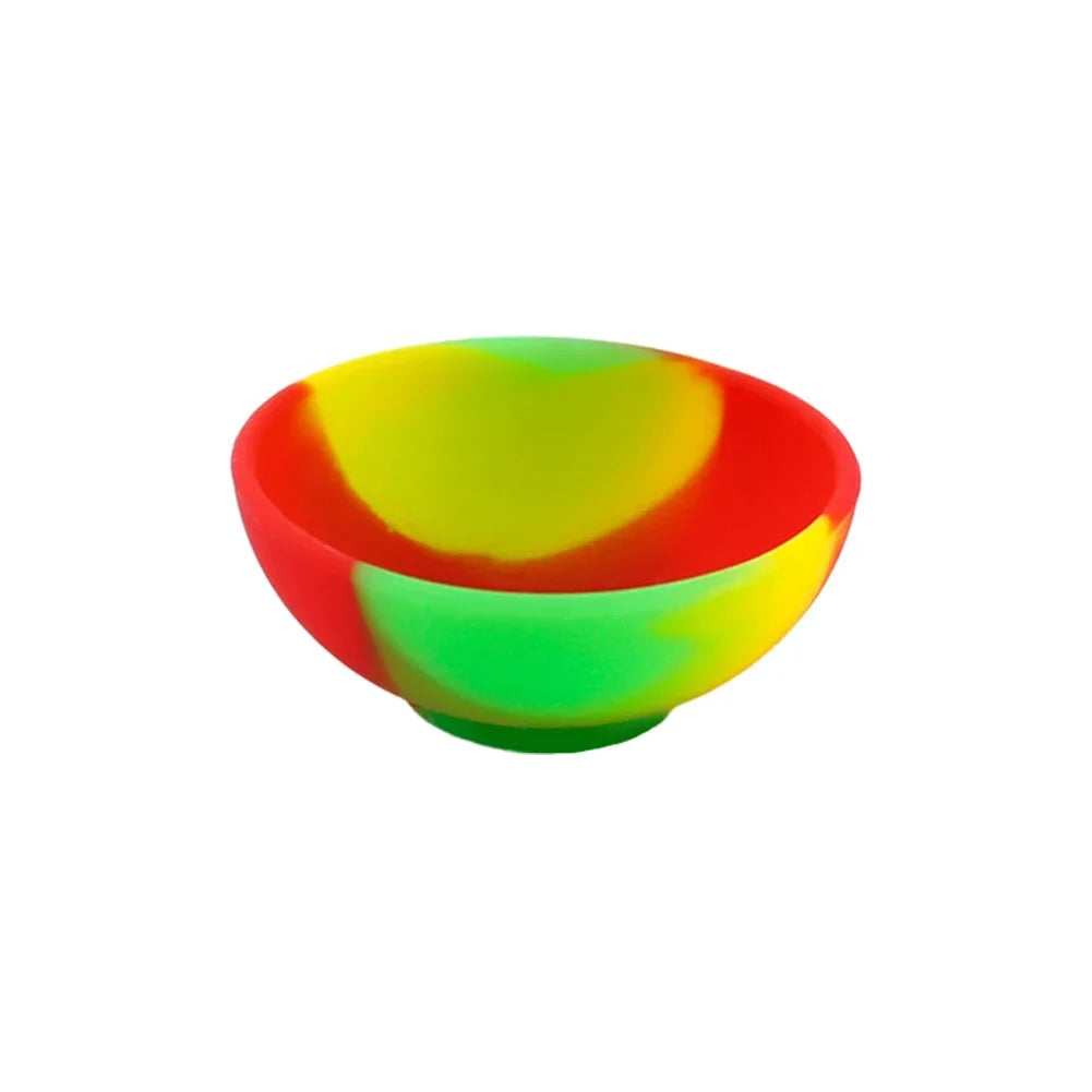 coupelles silicone couleur rayures moderne stockage rangement vert rouge bleu violet jaune noir