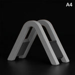support serviettes bois marron clair rayures horizontales moderne adhésif cuisine maison bar