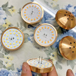 ampoules led dorées blances modernes 6w tricolore warm 2pcs 3pcs 5pcs