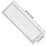 cadre photo transparent contemporain clips noir fleurs séchées boîte rangement bijoux décoration maison 30cm