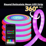 ruban led multicolore réticulé moderne 3m 5v rgbic flexible chambre salon télécommande