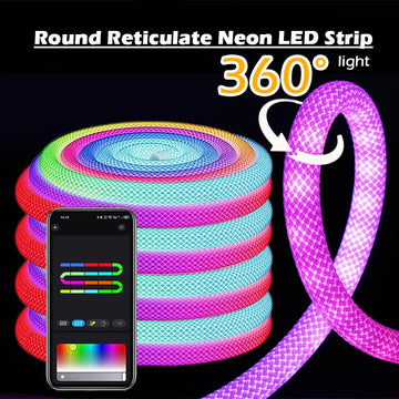 ruban led multicolore réticulé moderne 3m 5v rgbic flexible chambre salon télécommande