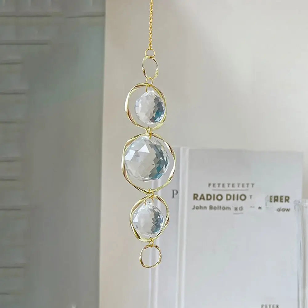 decoratives transparentes dorées facettes moderne élégant collier chaines dorées or