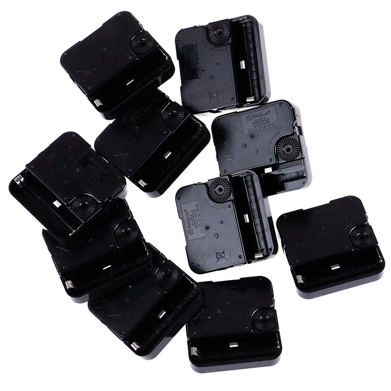 support horloge murale noir mat pratique fixation batterie aa quartz decoration interieur utilitaire