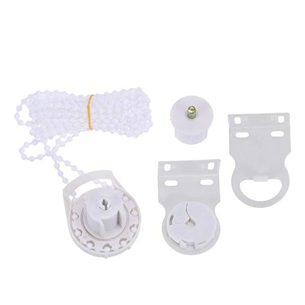 rideau kit chaîne blanc rondelettes clips accessoire fenêtre moderne bricolage remplissage débutant