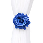 fleur artificielle bleu rose moderne adhésif ruban feuilles décoration murale