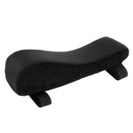 coussin d'appui bras velours noir mousse mémoire forme ajustable confortable adultes