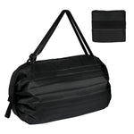 sac sport pliable noir bleu marine camouflage rayures horizontales élastiques poignées détachables modulaire durable