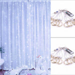 guirlande lumineuse étoiles blanc doré moderne télécommande festive noël décoration maison