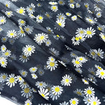tulle polyester marguerites blancs motifs féminins costumes robes accessoires mariage transparent