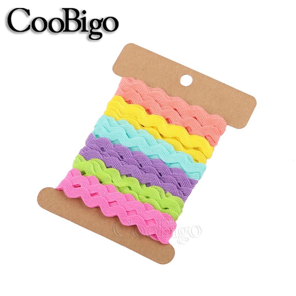 rubans franges texturés bleu vert orange rouge rose jaune noir blanc marron gris 6mètres