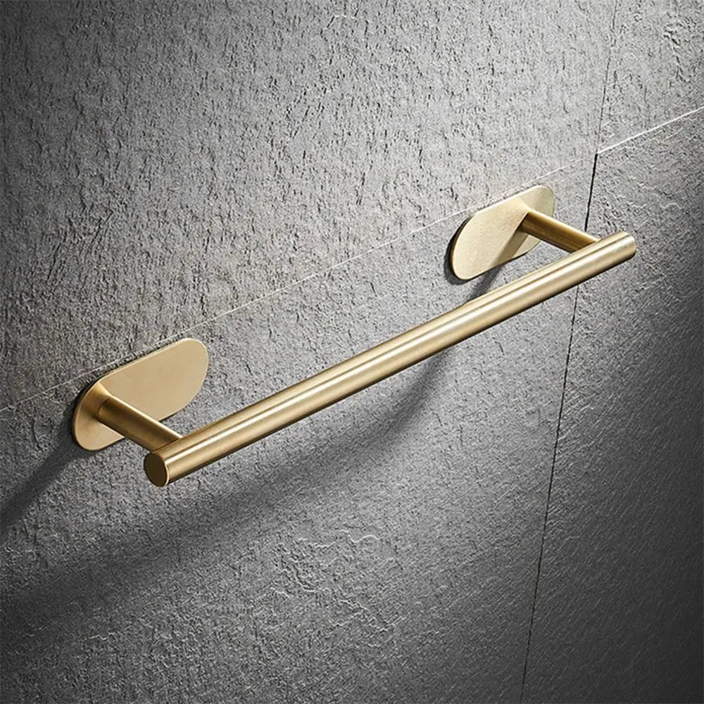 porte serviettes moderne porte papier toilette crochet doré minimaliste opaque salle bains accessoire