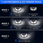 lampe solaire murale noire quadrillée moderne détecteur mouvement ip44 abs ledextérieur sécuritésolarvis tactile