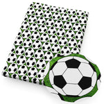 tissu imprimé sport boules baseball basket football coton polyester bricolage couture décoration maison