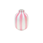 vases porcelaine rayures rouge blanc bleu jaune modernes tables restaurants