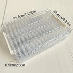 organisateur rangement boîtes plastique transparent compartiments strass broderie peinture diamant mosaïque petits éléments