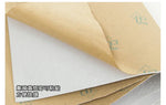 feutre auto adhésif polyester beige clair blanc texture légèrement rugueuse mode fixation adhésif papier