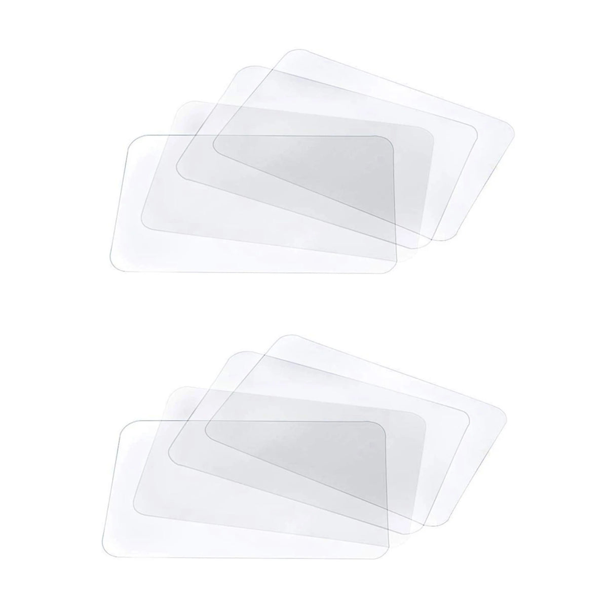Set de table transparent lavable et antidérapant