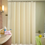 rideau douche moderne blanc beige gris transparent plissé éco durable occlusion variable tringle métalliques