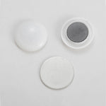 poids rideau douche aimants adhésifs pièces blanc modernes fixations métal minimalistes