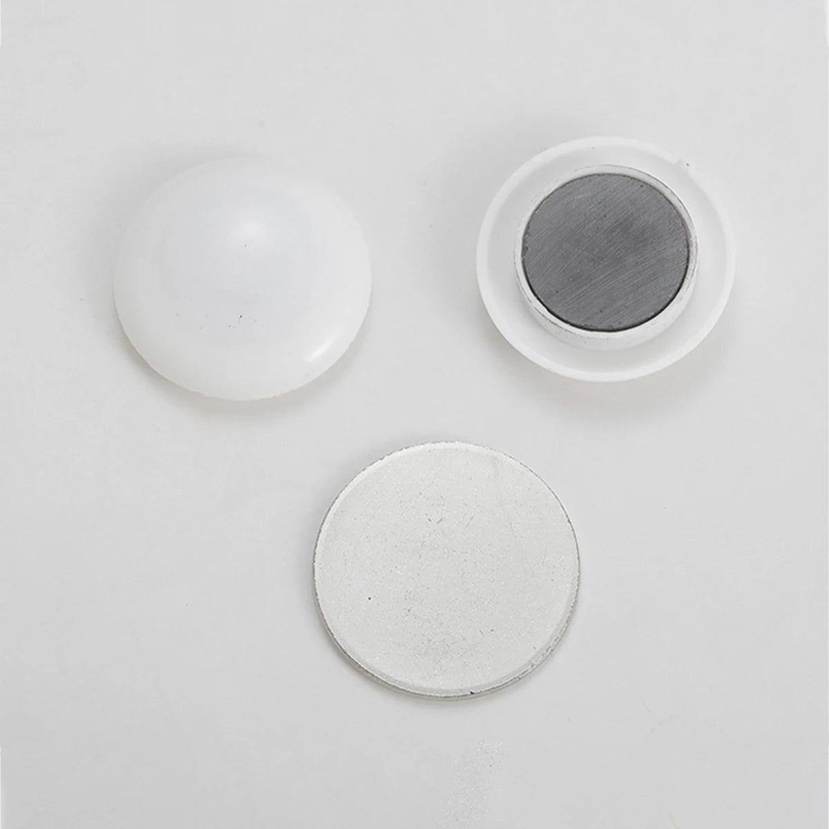 poids rideau douche aimants adhésifs pièces blanc modernes fixations métal minimalistes