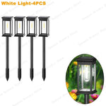lampes solaires led étanches modernes noires transparentes jardin allée automatiquesurgence