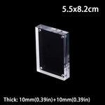 cadre photo moderne transparent 10x15cm 15x21cm 5x8cm 6x9cm 7x10cm 7x12cm 9x13cm