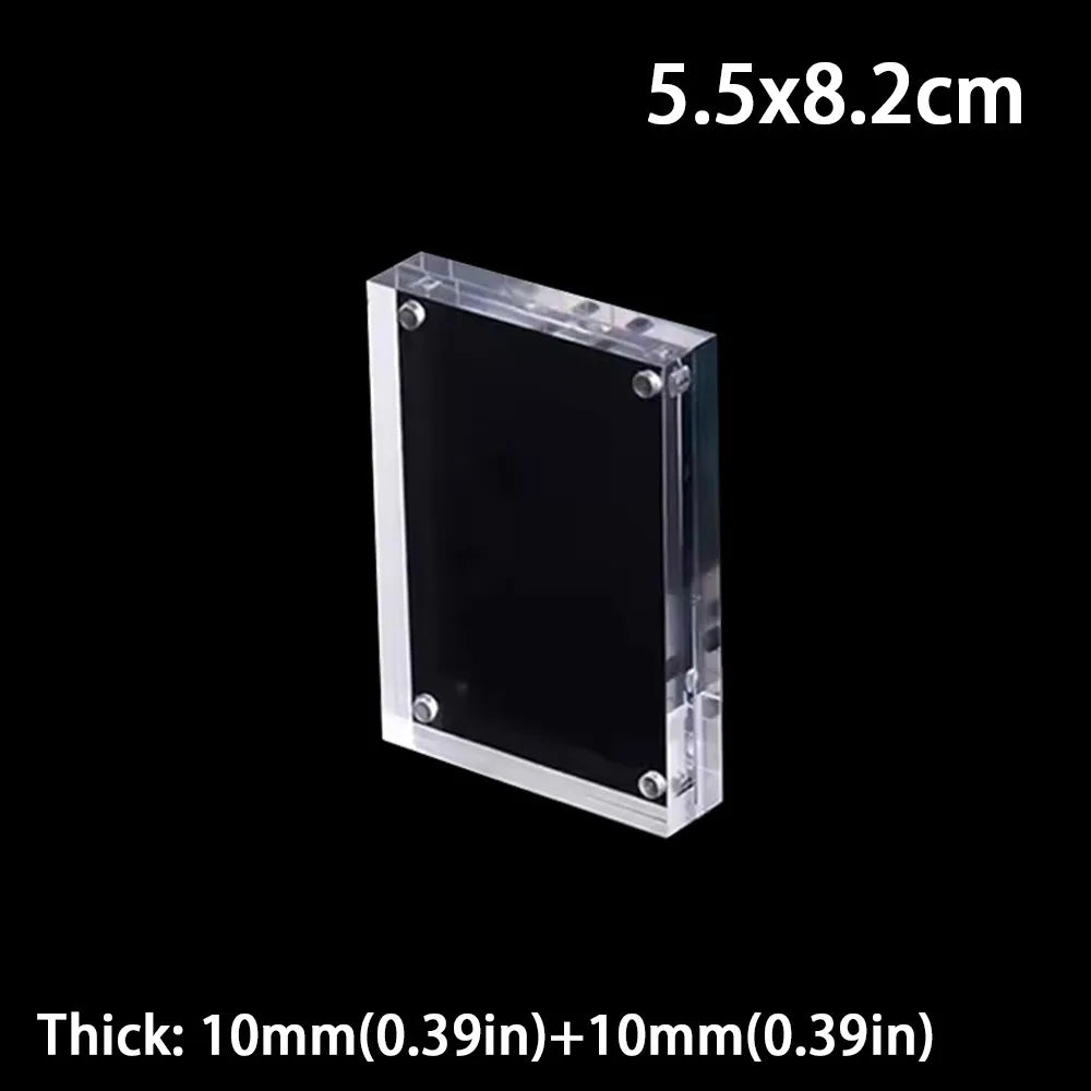 cadre photo moderne transparent 10x15cm 15x21cm 5x8cm 6x9cm 7x10cm 7x12cm 9x13cm