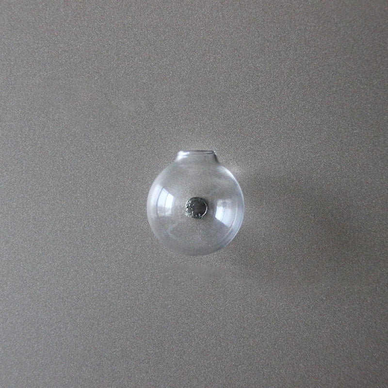 vases verre transparents modernes fleurs sèches minimaliste deco aimants réfrigérateur