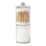 organisateur maquillage pot blanc rayures moderne brosse éponge coton scies serviettes