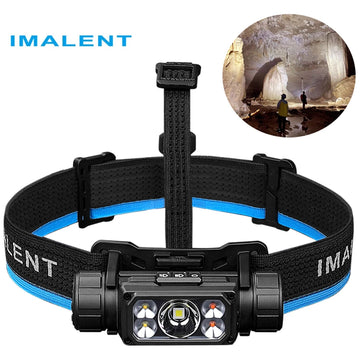 lampe frontale led 360 angle noir bleu randonnée camping extérieur fishing