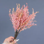 bouquet artificiel fleurs modernes intérieur décoration maison 36cm 23cm opaque
