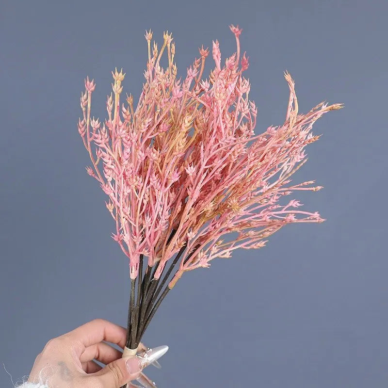 bouquet artificiel fleurs modernes intérieur décoration maison 36cm 23cm opaque