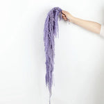 rubans decoratifs festifs bleu rouge blanc violet rose vert jaune gris texture crepon franges