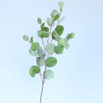 bouquet artificiel moderne feuilles rondes couleur rose beige blanc vert rouge décoration intérieureextérieur