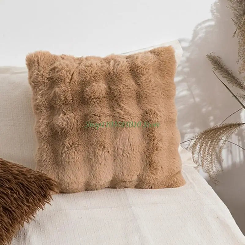 taies d'oreiller multicolores motifs bulles polyester coton lit adulte décoratives doux rustiques