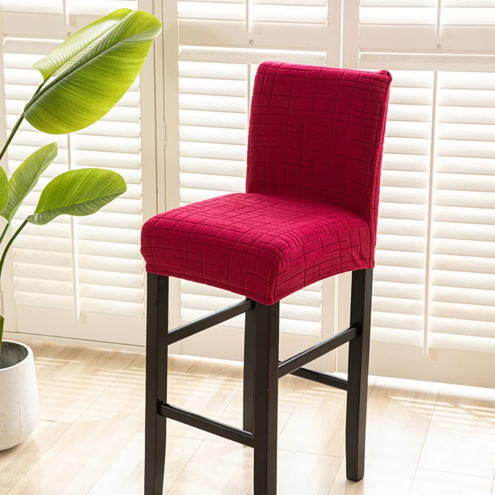 housses chaise carreaux vert gris moderne adhésif extérieur mariage opaques polyester coton adjustable