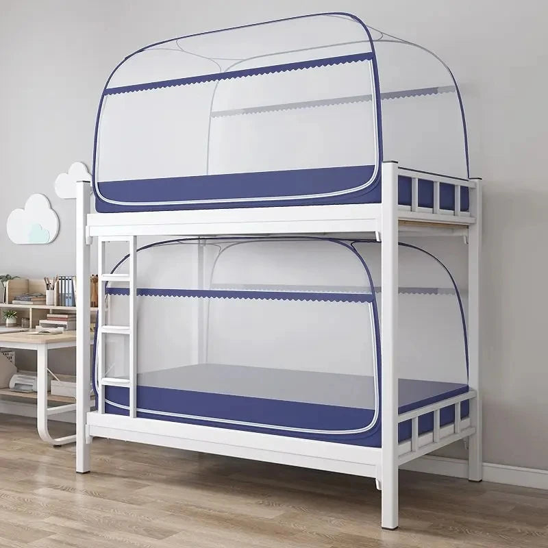 moustiquaire yurt transparente bleue durable grande taille adulte maison moderne