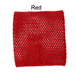 serviette crochet fait main motif rayures horizontales artisanale décoration maison enfant