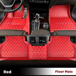tapis sol coffre cuir mercedes benz ml w164 2008 2011 luxe noir