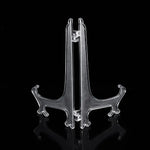 support d'affichage transparent moderne clips empilable cuisine respectueux environnement stockage vaisselle đơn giản gọn