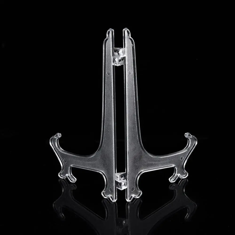 support d'affichage transparent moderne clips empilable cuisine respectueux environnement stockage vaisselle đơn giản gọn