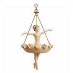 plantes suspendues ballerine tutu chaines decoratives jardin exterieur intérieur arrosoir lierre